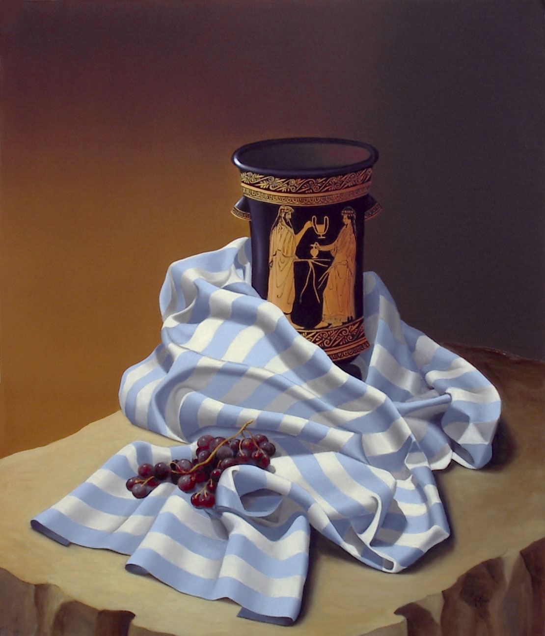 2007 roberta rossi – L’uva di Dioniso – olio su tela – 70 x 60